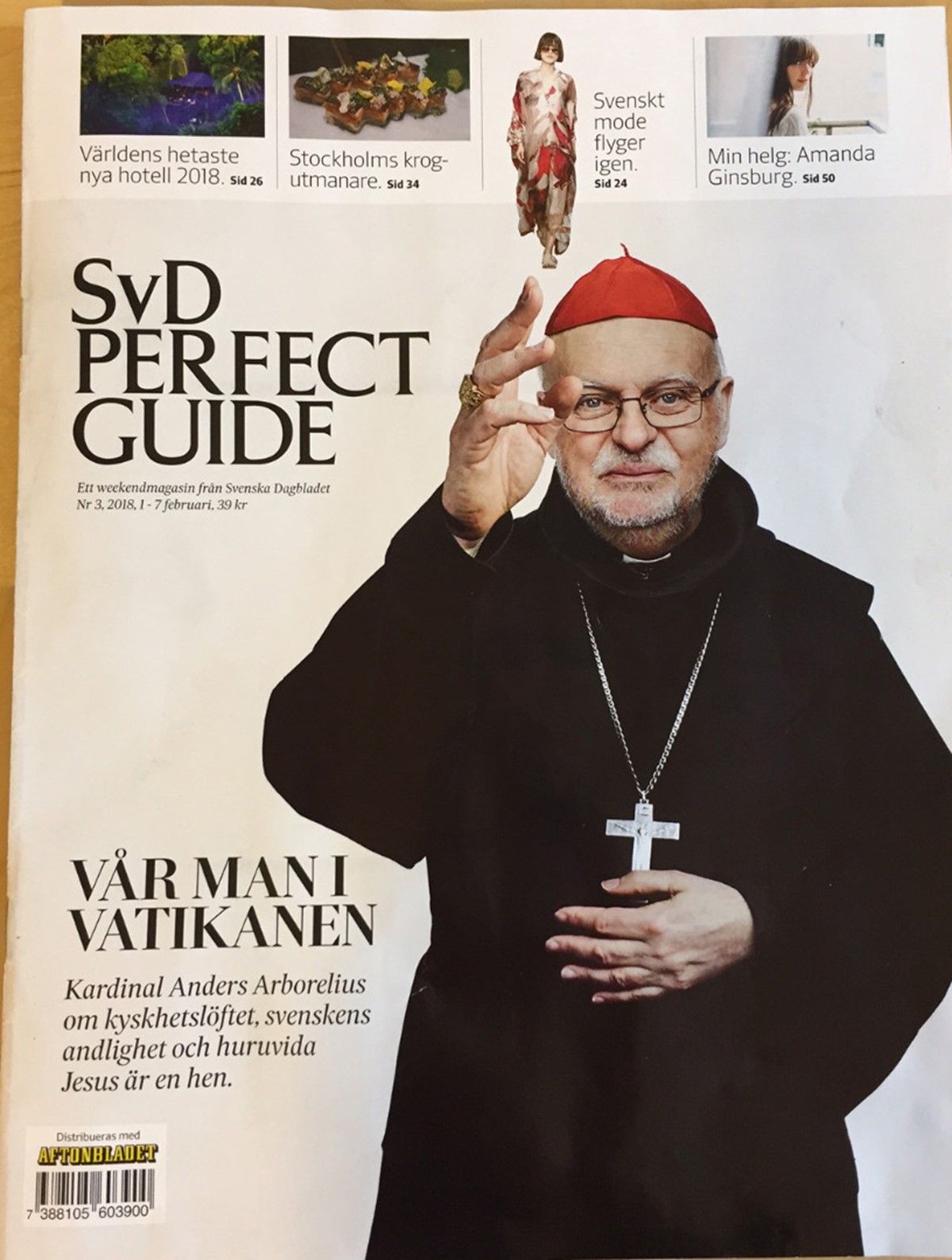 Intervju med kardinalen i SvD Perfect Guide | Katolska kyrkan
